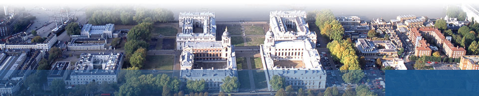 GALA Page Banner: Aerial view of the University of Greenwich