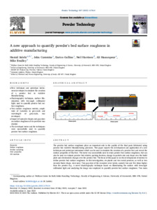 Greenwich Academic Literature Archive - A new approach to quantify ...