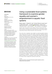 Greenwich Academic Literature Archive - Using a sustainable food ...